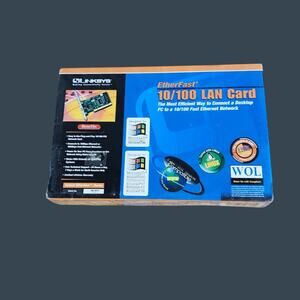 Linksys EtherFast 10/100 LAN Card PCI Network Adapter LNE100TX